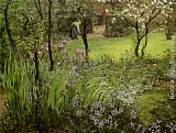 Famous Garden Paintings - A London Garden